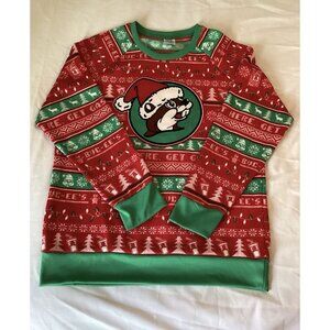 2022 Unique and Rare Unisex Christmas Buc-ees Christmas Sweater  2X 2XL Beaver